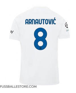 Günstige Inter Milan Marko Arnautovic #8 Auswärtstrikot 2023-24 Kurzarm